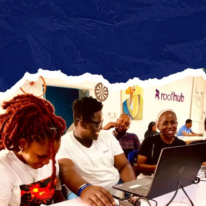 Roothub community photograph from its Uyo and Akwa Ibom training impact report