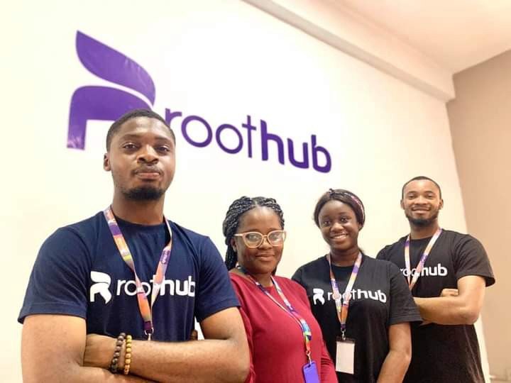Roothub community photograph accompanying the Calabar hub announcement in Cross River State