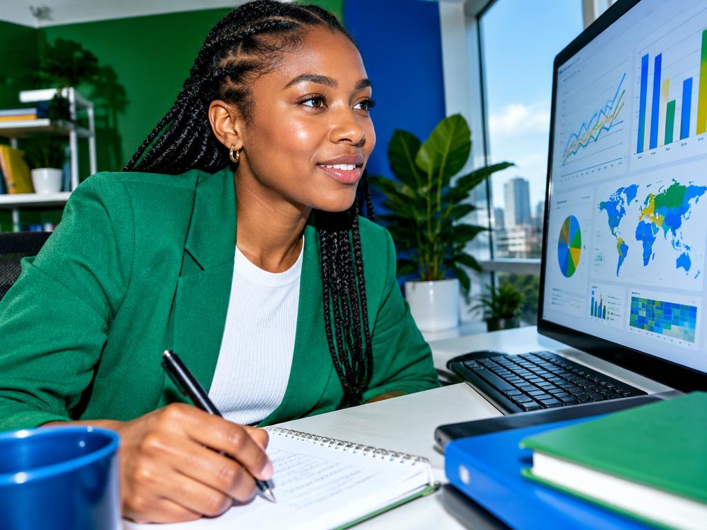 African learners studying Data Analysis