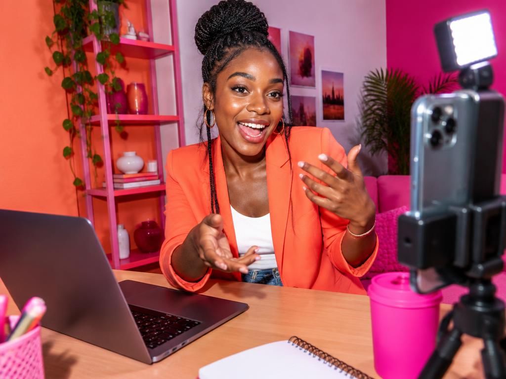 African learners studying Digital Marketing